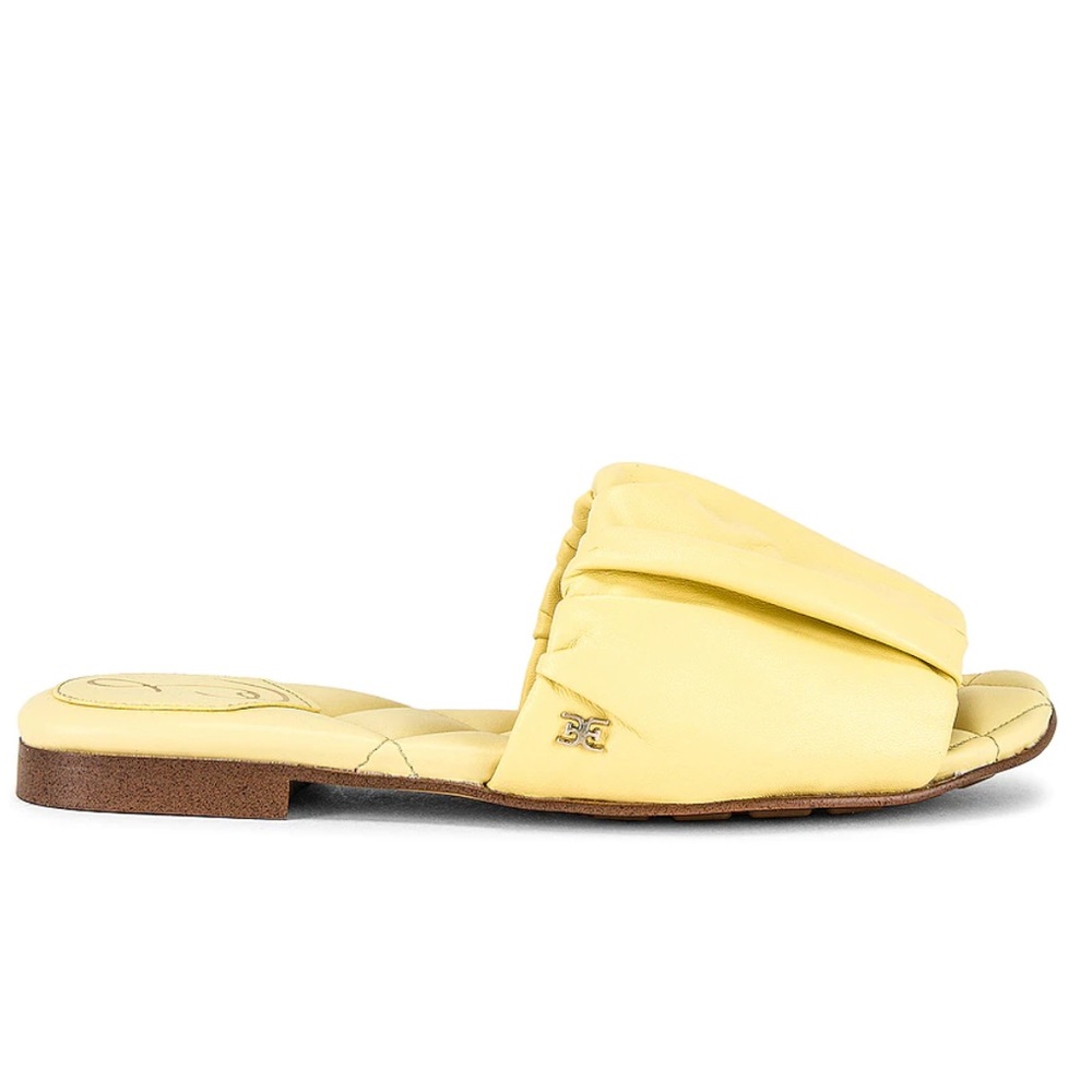 SAM EDELMAN Briar Sandal in Canary Yellow